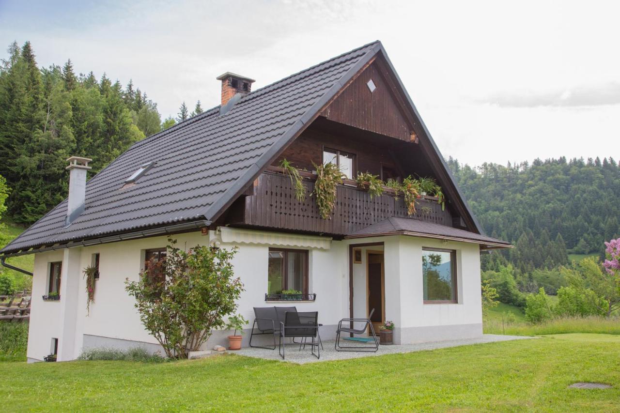 Villa Pocitniska Hisa Pri Goricarju Bohinjska Bistrica Exterior foto